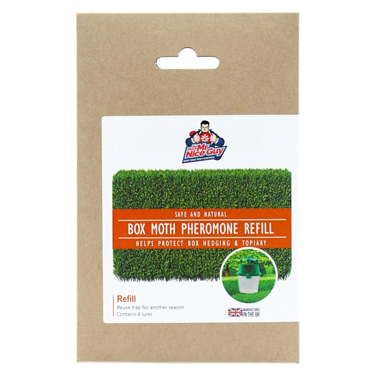 Box Moth Trap Refill - 4 Pheremone Lures - Seedzbox