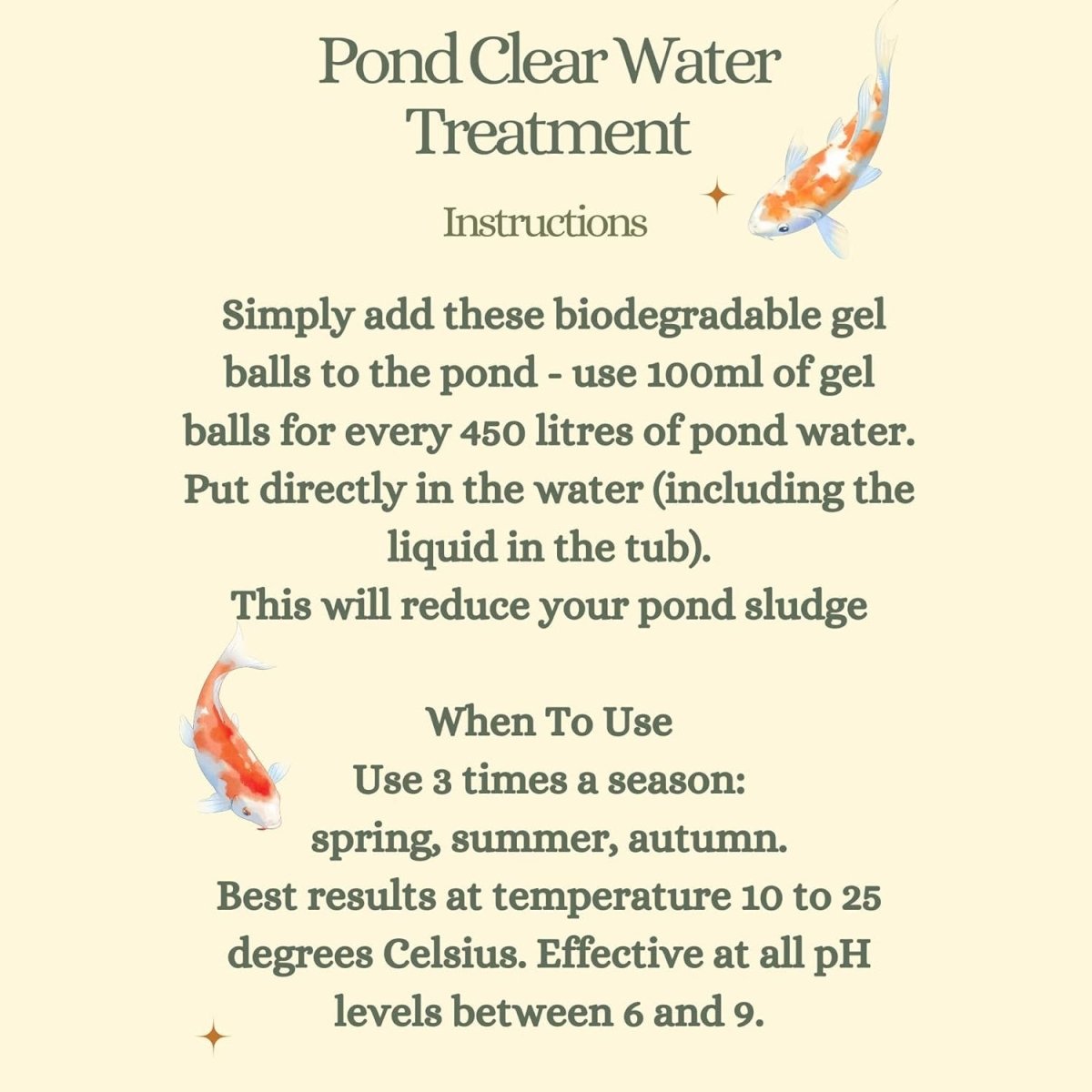 Pond Clear Water Treatment - Barley Straw Balls 300m - Seedzbox5060910341353