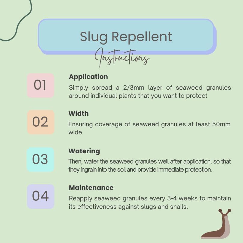 Slug & Snail Repellent – Indoor and Outdoor Use - Seedzbox