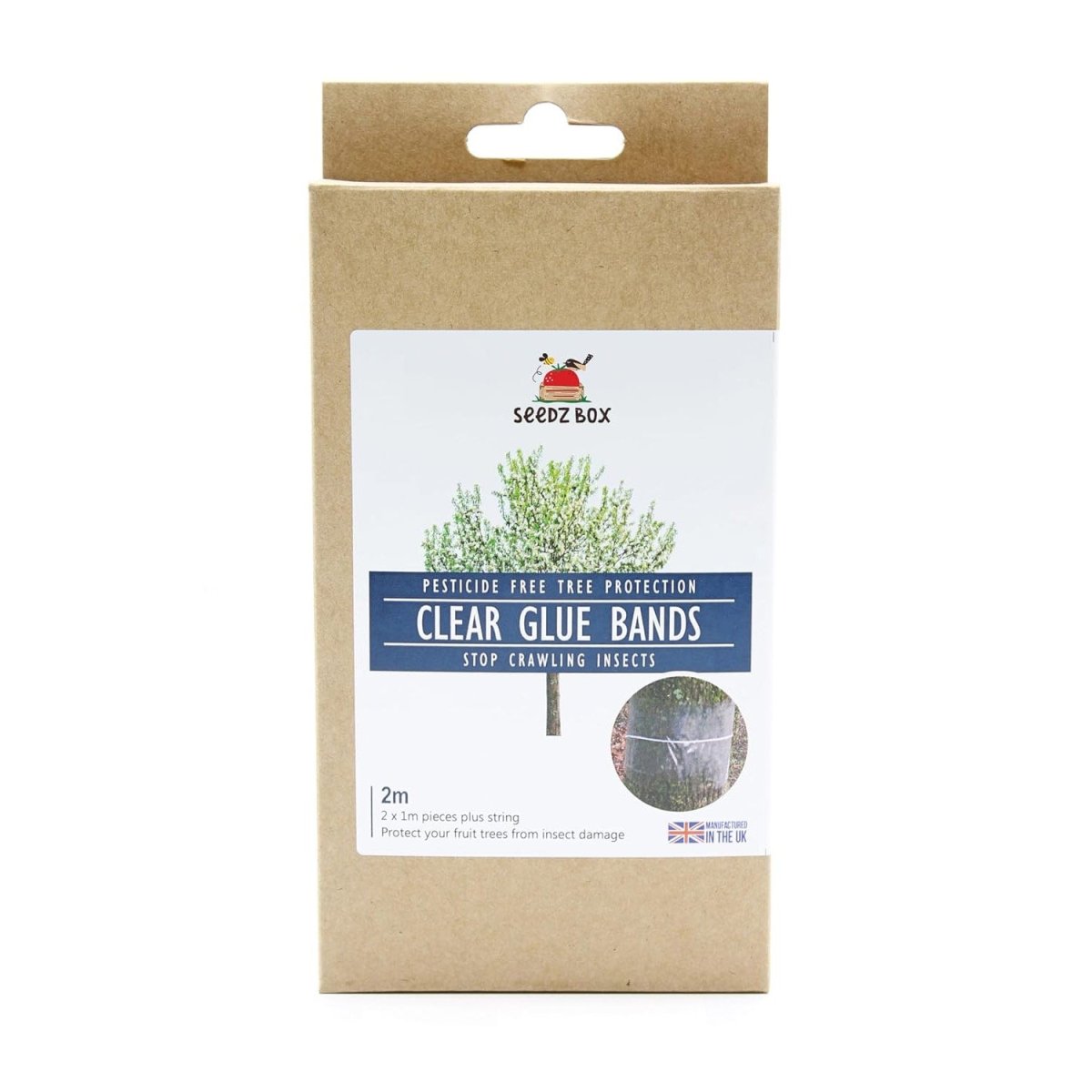 Tree Grease Glue Bands For Fruit Trees 1m - Pack of 2 - Seedzbox