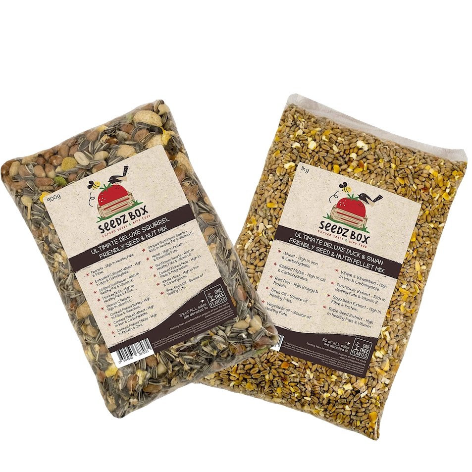 The day in the park bundle - Squirrel & Duck food bundle - Seedzbox5060910341056