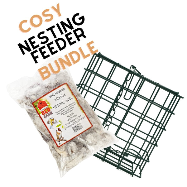 Seedzbox Bird Nesting Wool and Nesting Wool Feeder - Seedzbox5060910341551
